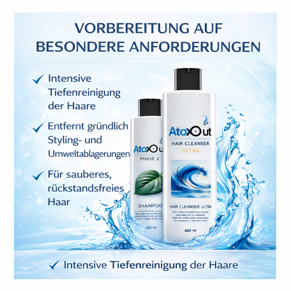 AToxOut Hair Cleanser Ultra + AToxOut Revitalizer Phase2 - AToxOut Shop